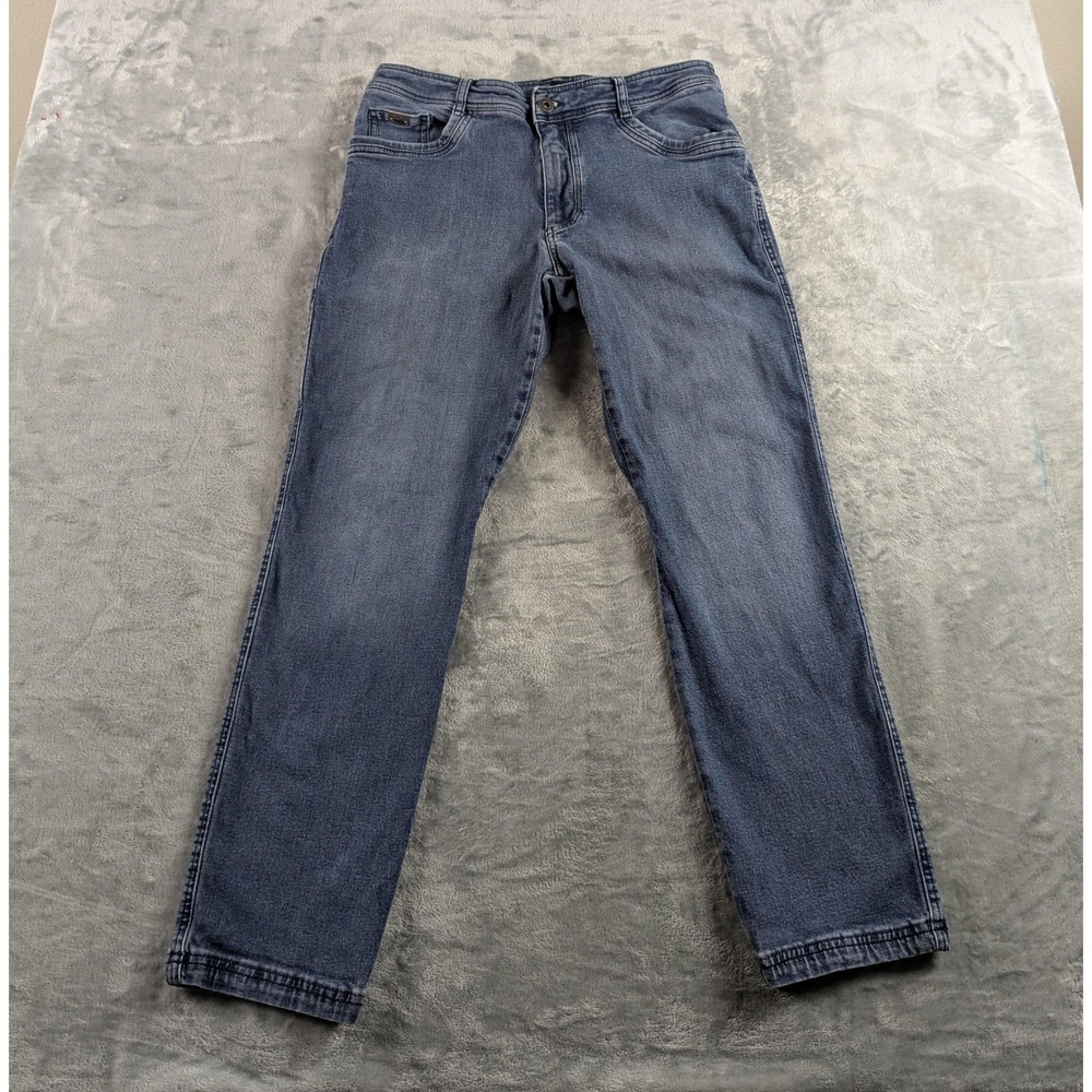 Kuhl Klassik Jeans Mens 36x30 Blue Stretch Heavyweight Performance Denim Outdoor